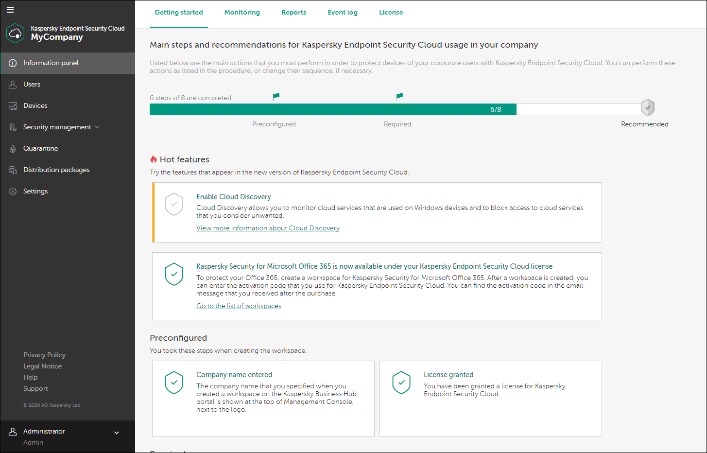 Kaspersky Endpoint Security Cloud