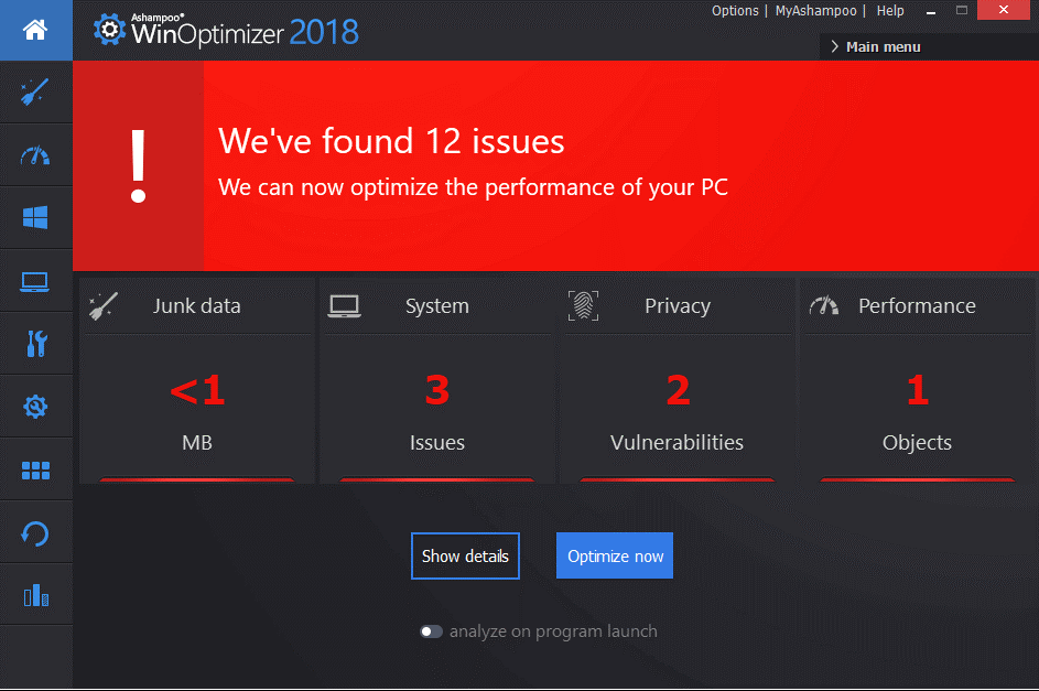 Ashampoo WinOptimizer