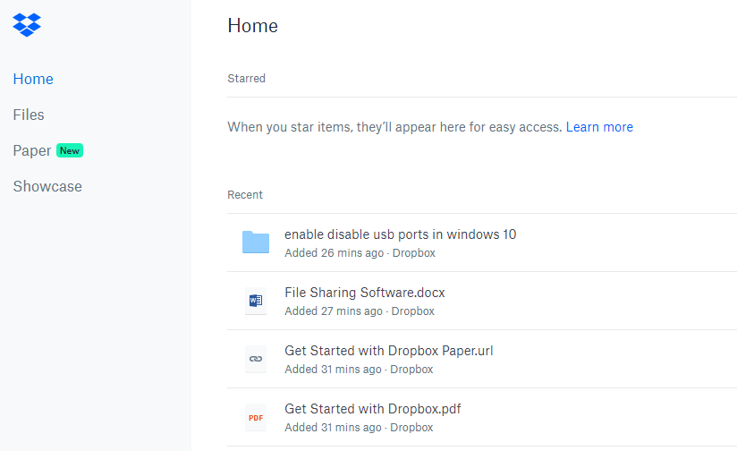 Dropbox - Best File Sharing Tools
