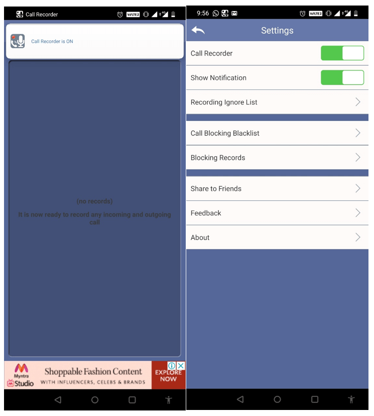 Super Call Recorder app