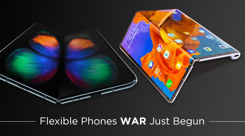 Tech Giants Rat Race for Foldable Phones