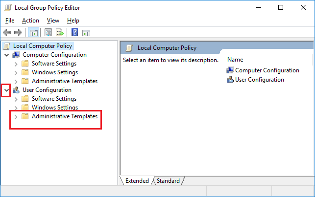 Administrative Templates