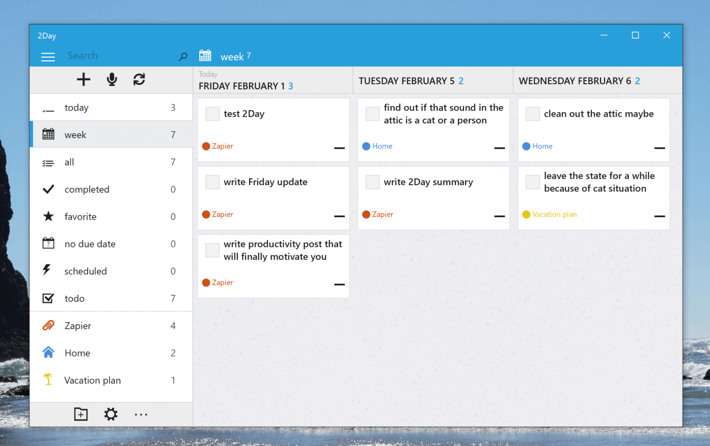 2Day- To Do App for Windows