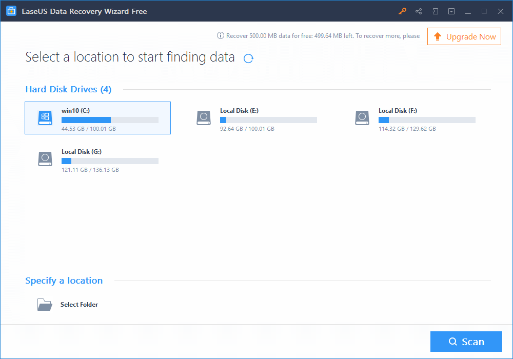 EaseUS Data Recovery Wizard