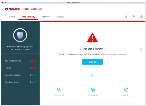 Mcafee total protection