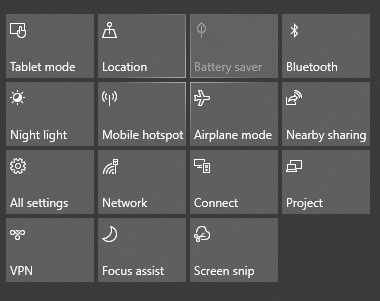 Enable the Bluetooth