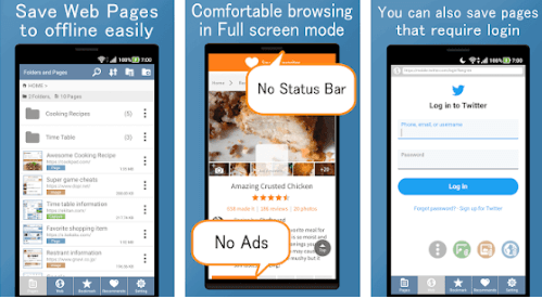 For ave Web Page Free - Read It Later Offline
