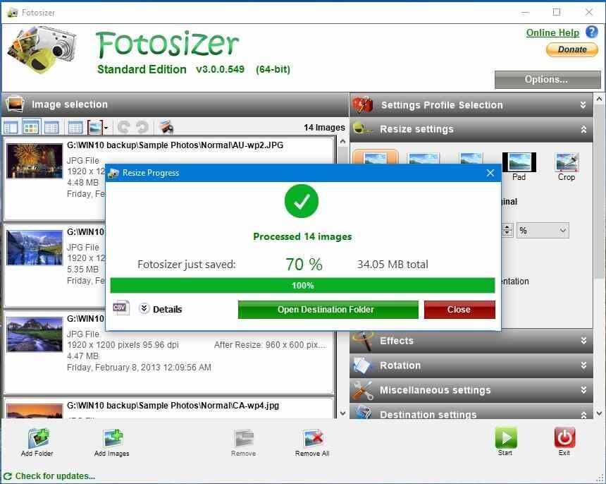 Fotosizer - Image Resizer Tool