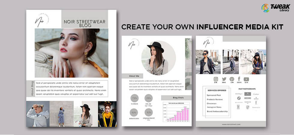 Create Your Own Influencer Media Kit