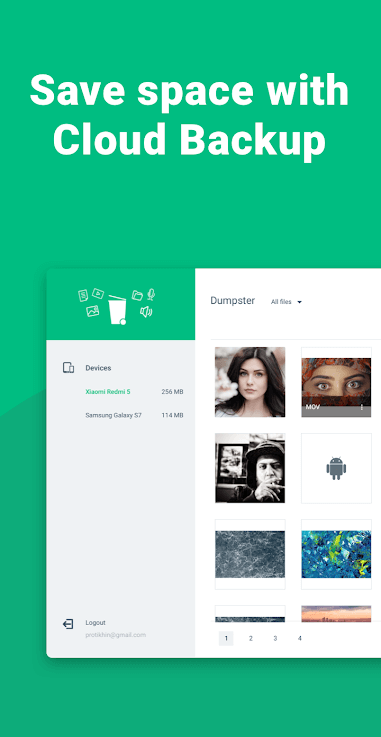 Dumpster - Restore Deleted Photos and Video Files