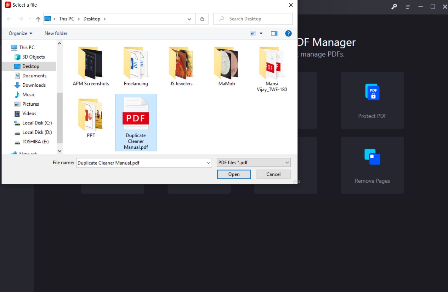 add PDF