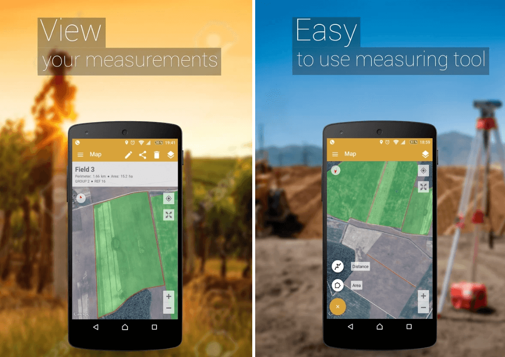 GPS Field Area Measure