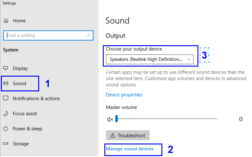 Manage Sound Devices
