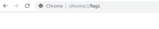 Open Chrome Flags