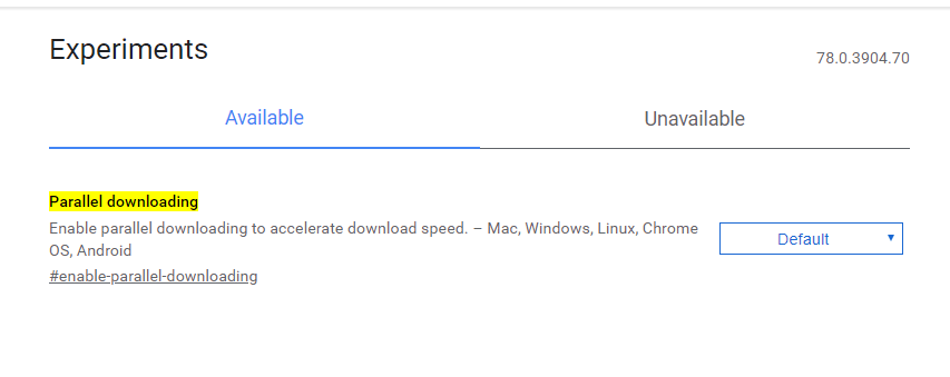 Parallel Downloading