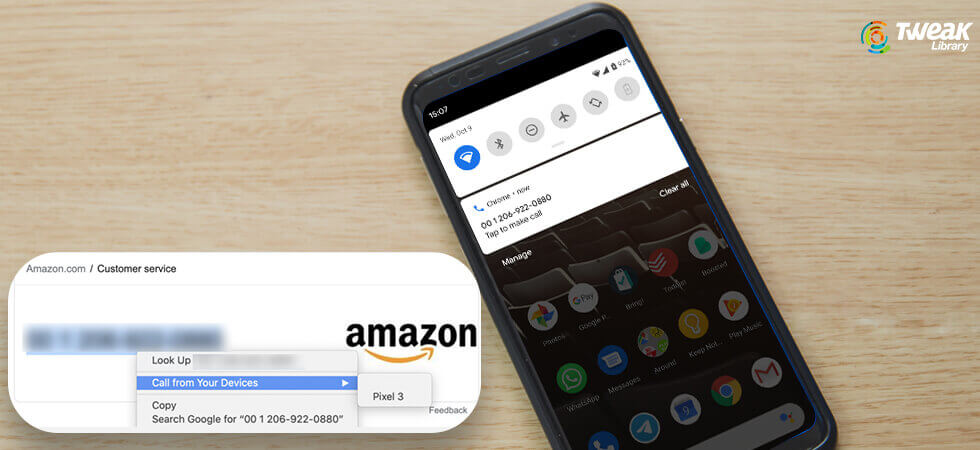 Sending Phone Numbers From Chrome To Android Device Is Possible