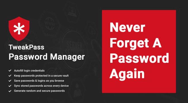 Tweak password manager