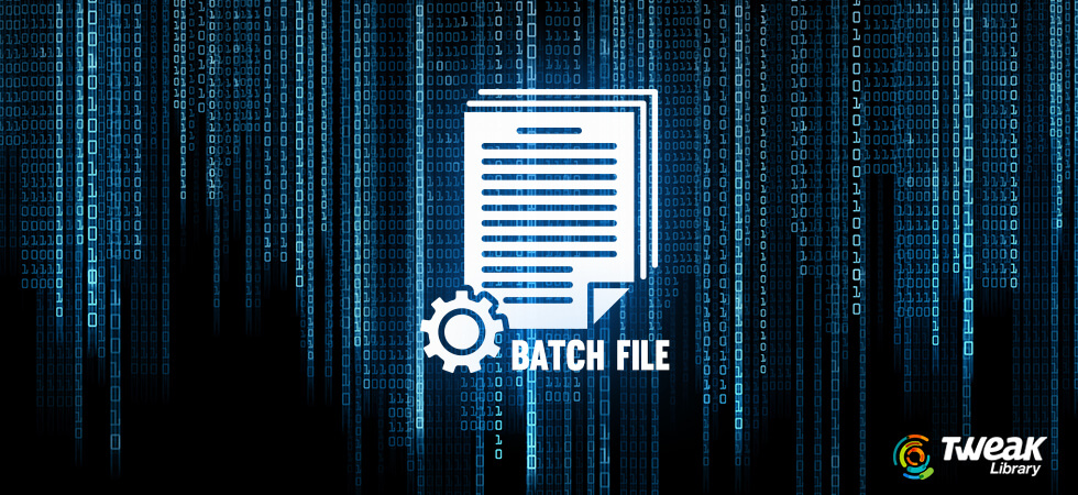 What Is A Batch File In Windows