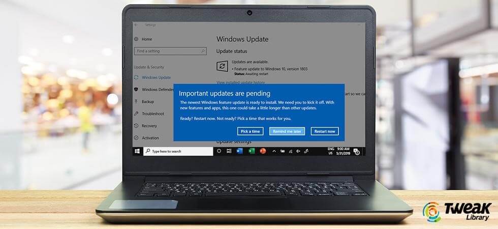 Windows Update Pending