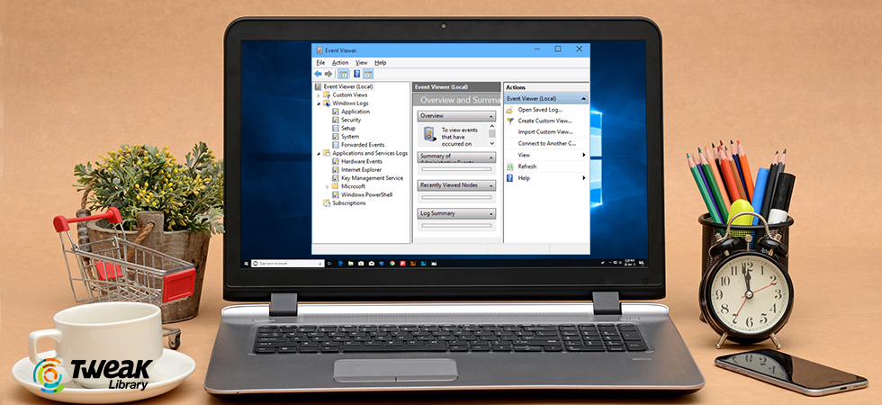 how to use event viewer on windows 10