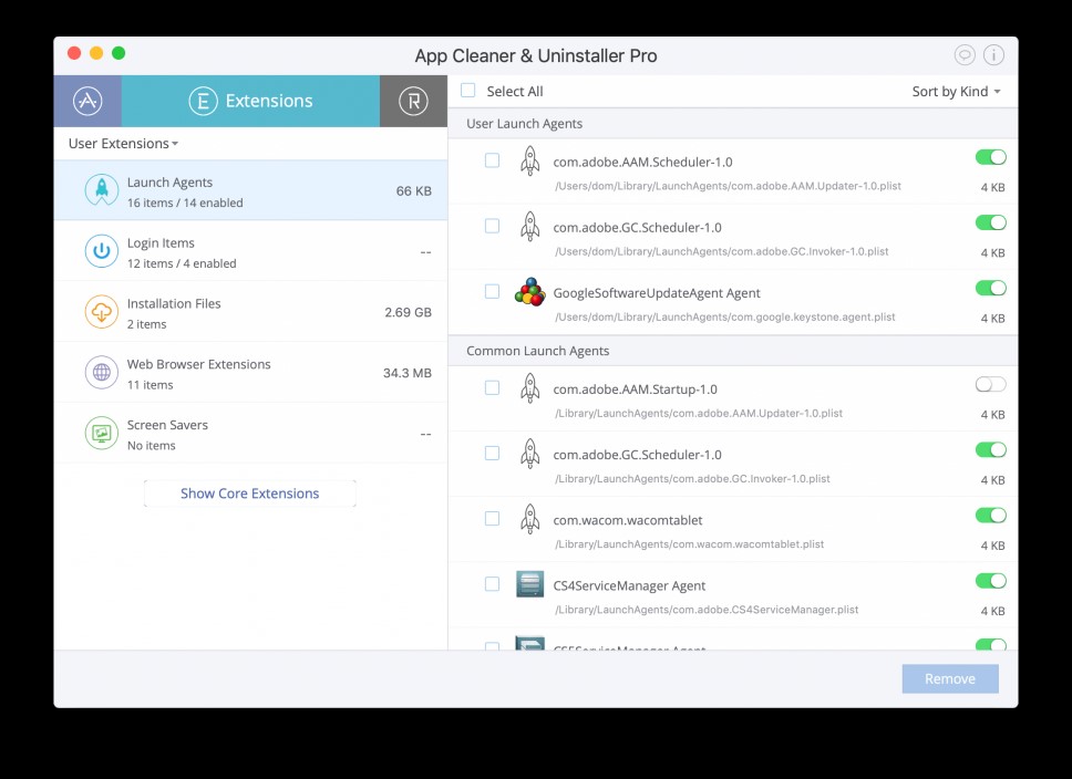 App cleaner & Uninstaller