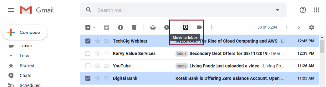 Gmail Inbox