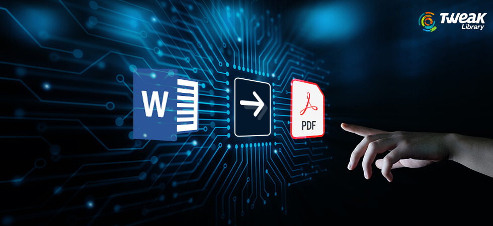 How To Save Word Document To PDF On Windows 10