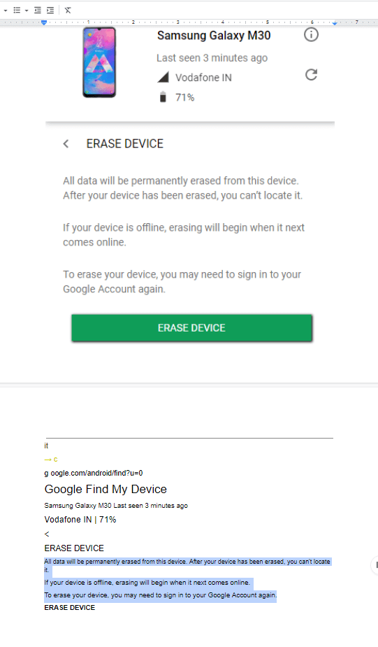 Image to Google Doc Conversion