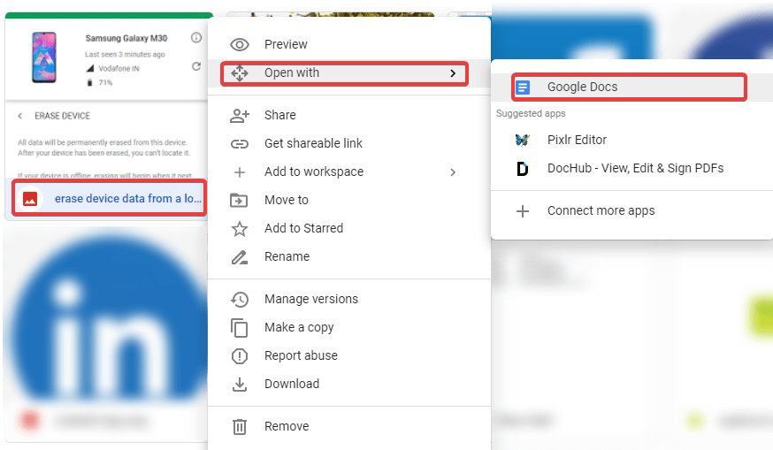 Image to Text Conversion in Google Docs