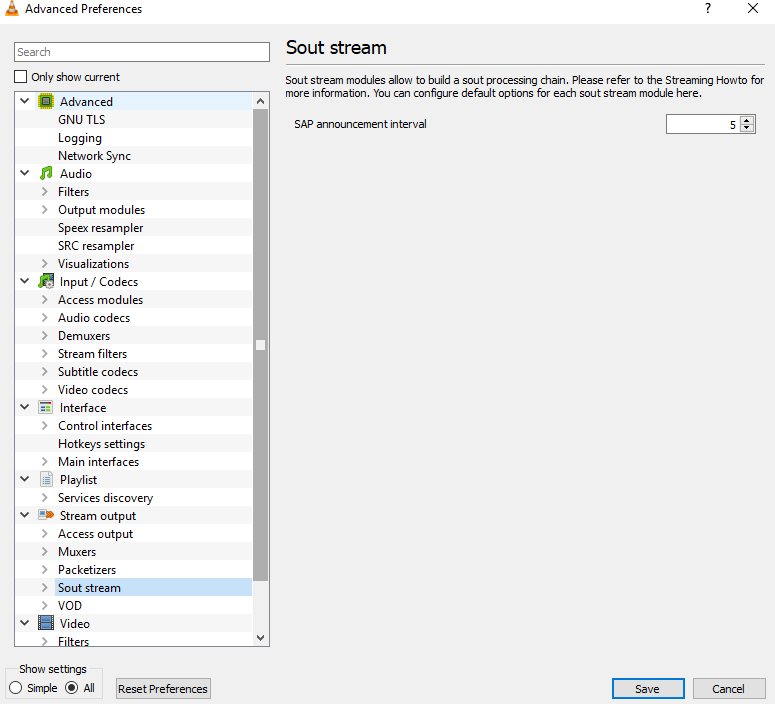 Stout Stream - cast from VLC