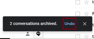 Undo