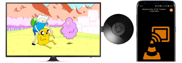 cast videos from vlc to chromecast - vlc chromecast