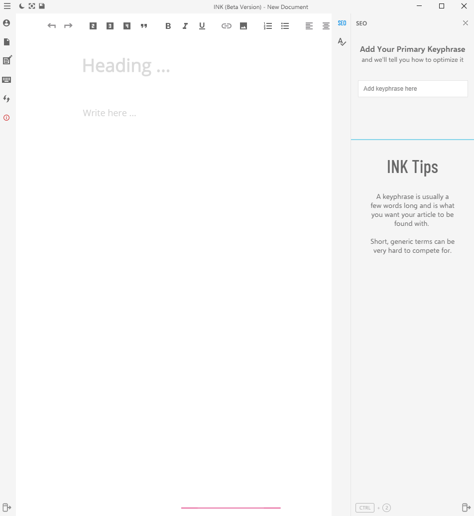 document editor app - ink editor