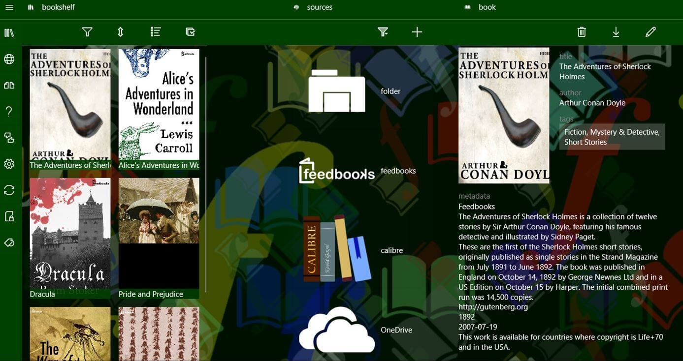 freda eBook reader.