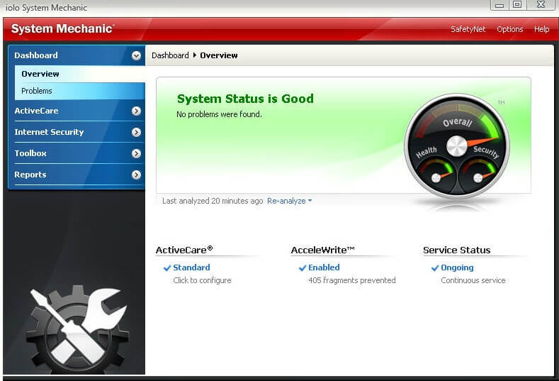 iolo system mechanic tuneup utilities