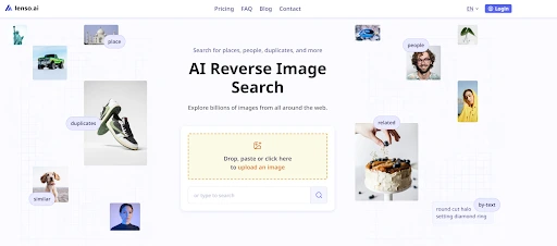 AI reverse image search