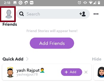 Avatar delete snapchat account