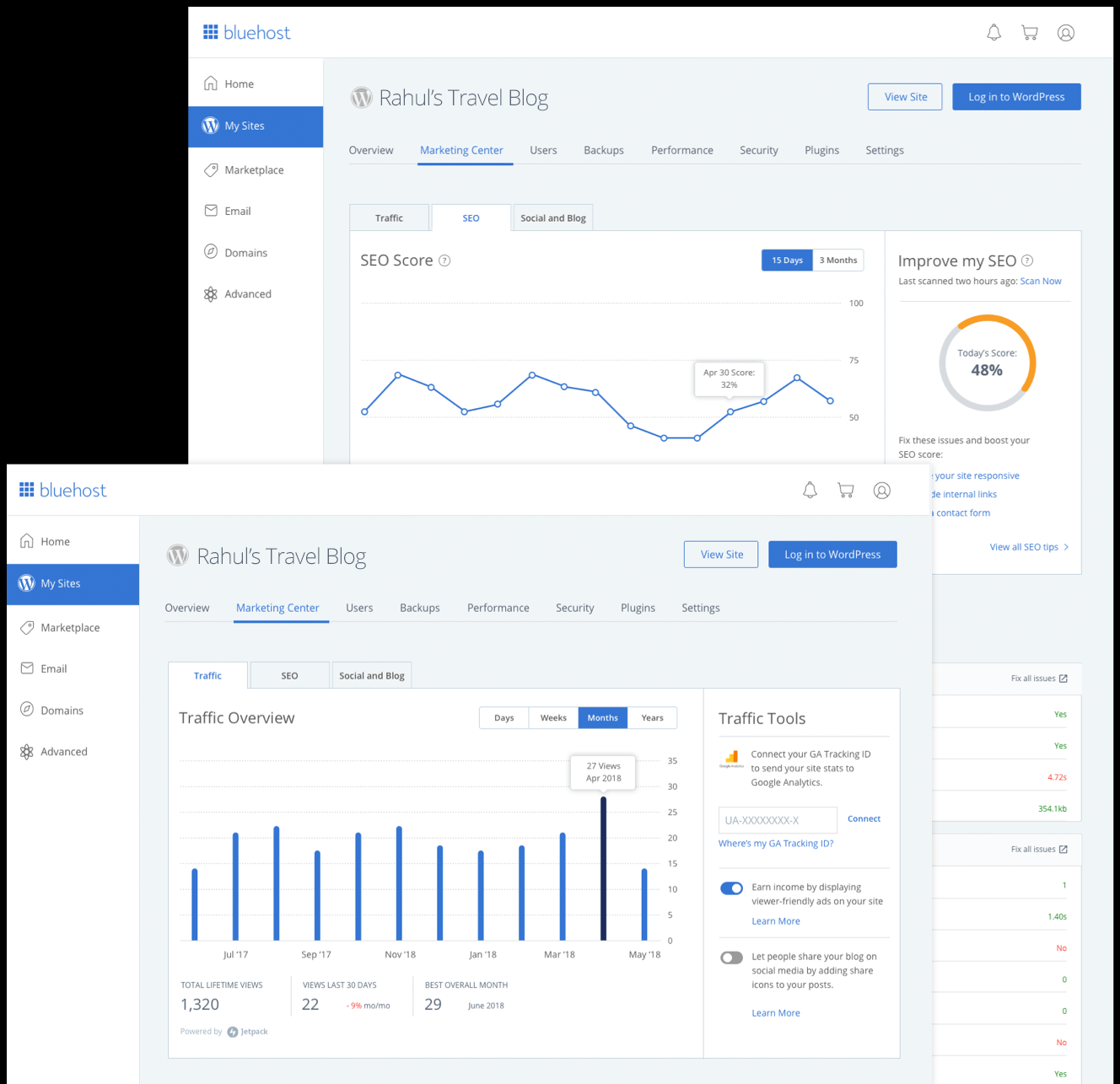 Bluehost Web Hosting