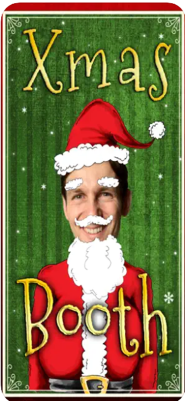 Christmas Booth Photo Fun