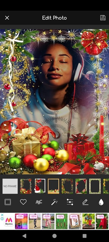 Christmas Photo Editor Collage