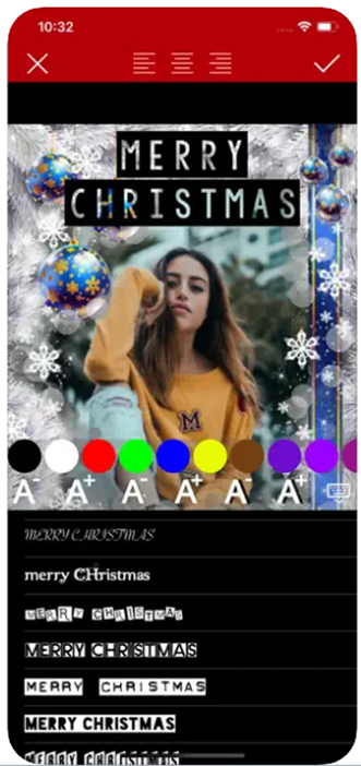 Christmas Photo Frames Effect