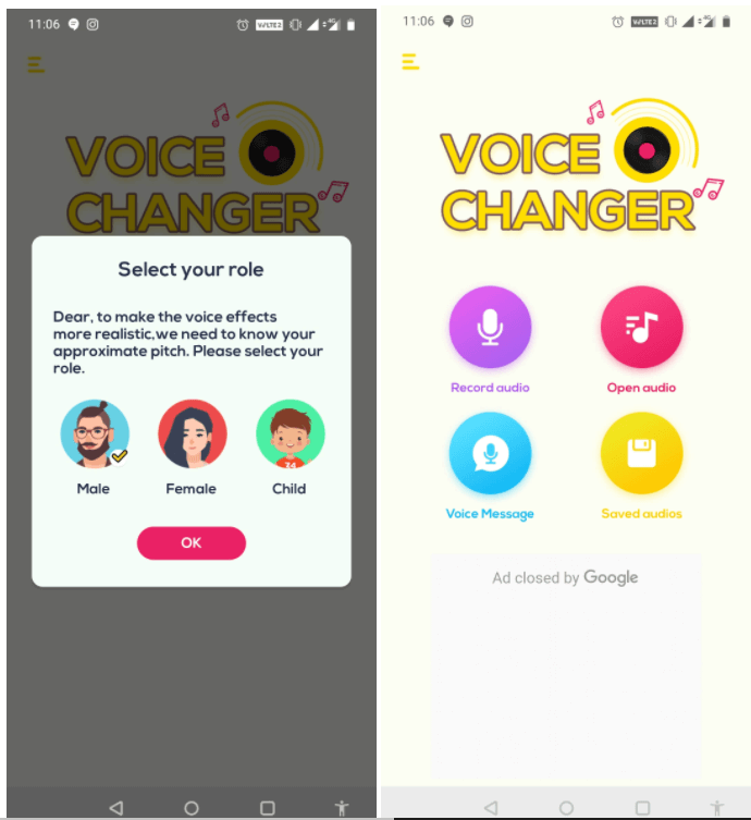 Voice Changer Voice Recorder – Editor & Effect