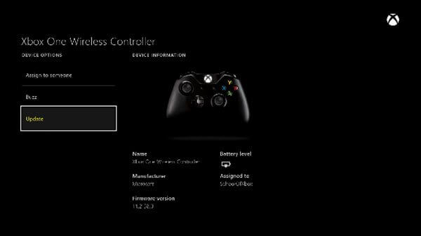Xbox controller issue