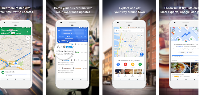 Android navigation app