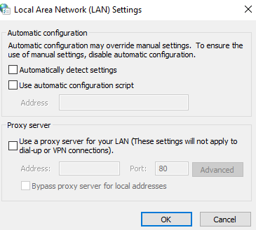 LAN Settings