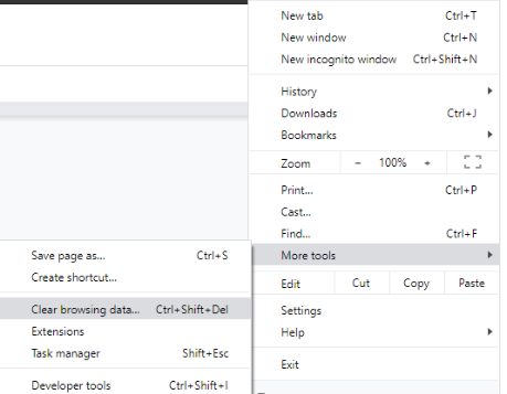Chrome err_timed_out windows 10