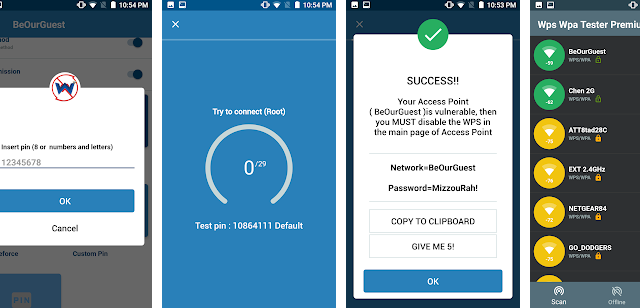 Wi-Fi WPS WPA Tester - Sangiorgi Srl 