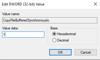 Error Code 0x80070057 Windows 10