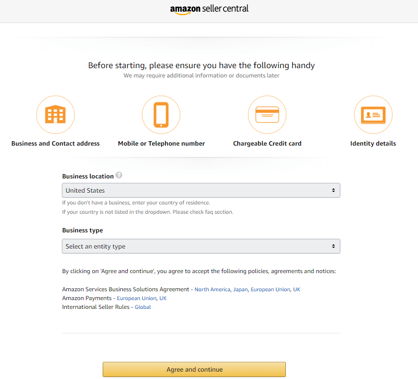 Amazon Seller Central