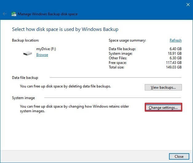 Backup Data Or Files